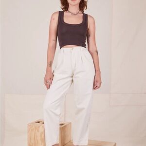 Heavyweight Pleated Trousers